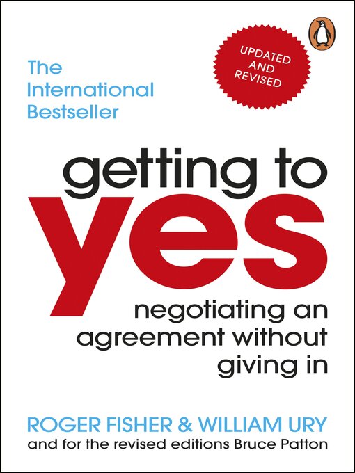 Title details for Getting to Yes by Roger Fisher - Wait list
